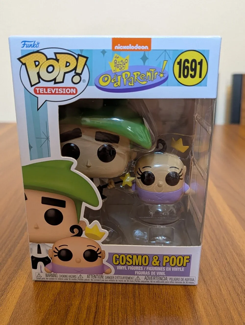 Funko Pop! The Fairly OddParents Cosmo & Poof #1691